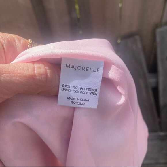 MAJORELLE Nina mini Dress in Pink Tropical Size small - Picture 11 of 11